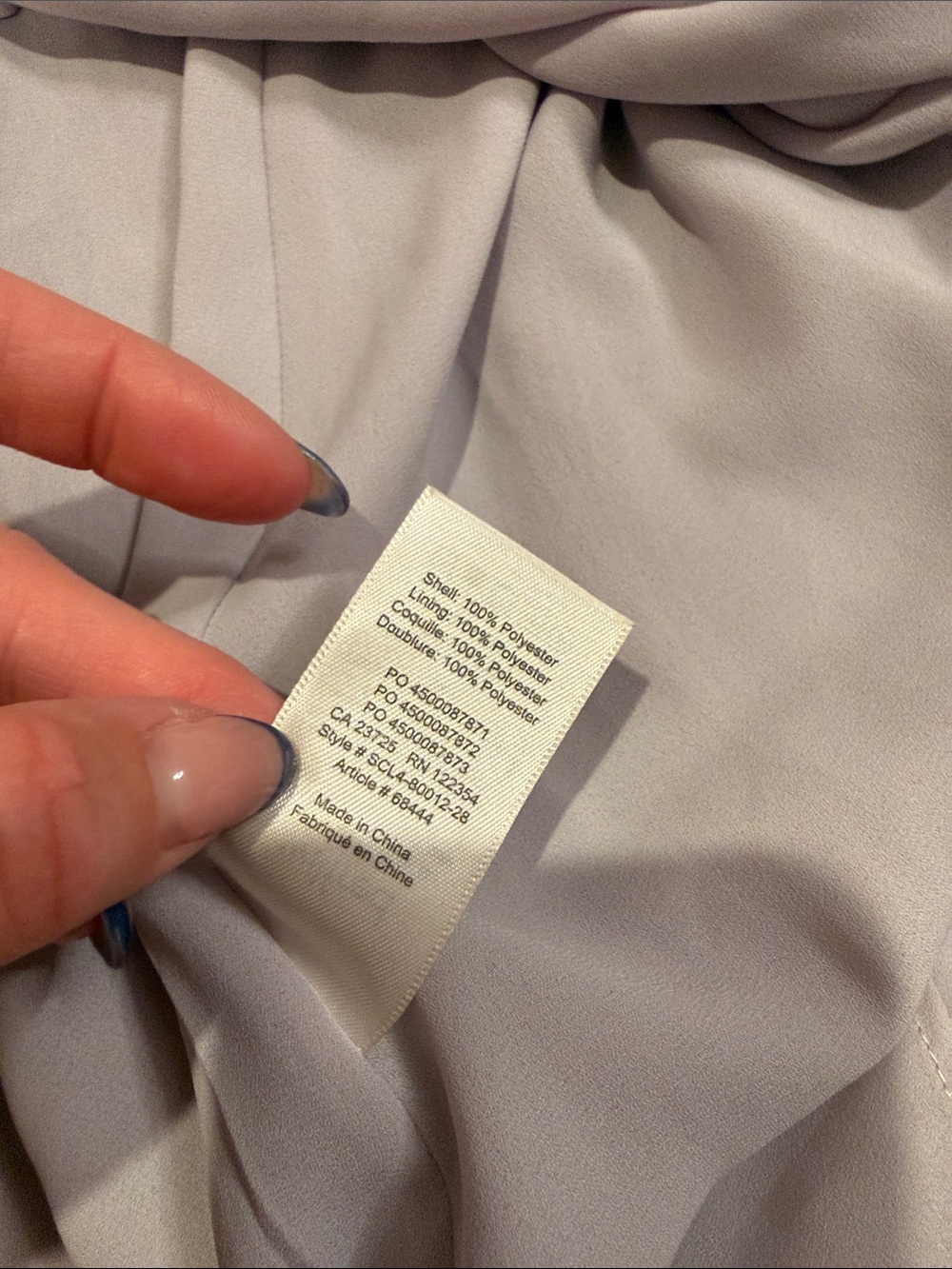 wilfred beaune dress xs lavendar - Picture 6 of 6